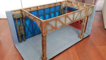 Hangar (Random) Custom Diorama / Playset