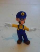 Anime Luigi (Super Mario Bros) Custom Miniature / Figurine