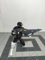 Mighty Morphin Black Ranger (S.H. Figuarts) Custom Action Figure