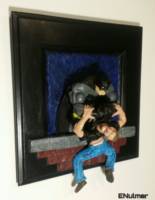Primal Rage, Doom, Batman, and Deadpool (Batman) Custom Statue / Bust