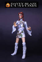 David Bowie - Ziggy Stardust (Rock Stars) Custom Action Figure [Ziggy Stardust Custom Figure]