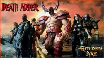 Death Adder (Golden Axe) Custom Action Figure [Death Adder and his band of barbaric men]