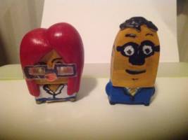 Penfold & Professor Squawkencluck (Danger Mouse) Custom Other