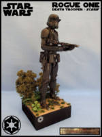 Death Trooper on Scarif (Star Wars) Custom Diorama / Playset