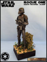 Death Trooper on Scarif (Star Wars) Custom Diorama / Playset
