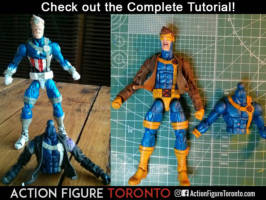 Jim Lee Cyclops with Magnetized Interchangeable Jacket (Marvel Legends) Custom Action Figure