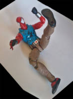 Scarlet Spider (Now With Pants!) (Marvel Legends) Custom Action Figure