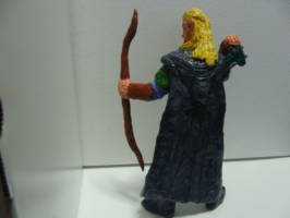 Woodland Elf Warrior Prince No.II (Figurine) (Lord of the Rings) Custom Miniature / Figurine [Elven Prince,Picture 2]