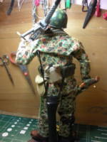 Vintage GI Joe Marine with additions (G.I. Joe) Custom Action Figure
