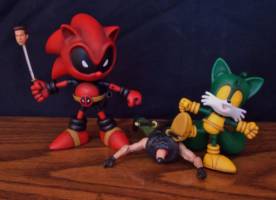 Hydra Miles (Sonic) Custom Action Figure
