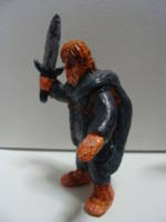 The Chubby Halfling(figurine) No.II (Lord of the Rings) Custom Miniature / Figurine [Sam, Left Profile]