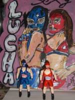 LUCHA BRITANNIA'S GLAMAZONS figures (Wrestling) Custom Action Figure