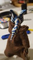 Small cusomization of Ashoka Tano figure (Star Wars) Custom Action Figure
