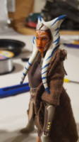 Small cusomization of Ashoka Tano figure (Star Wars) Custom Action Figure