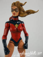 dark ms. marvel (Marvel Legends) Custom Action Figure