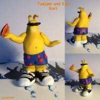 Toejam and Earl (Alf) Custom Miniature / Figurine [Big Earl]