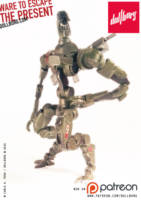 Dzulum Bioroid Enforcer (Robots) Custom Action Figure