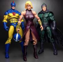 Ultra-Humanite with Cyclotron and Deathbolt (DC Infinite Heroes) Custom Action Figure
