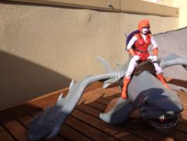 MARA with Flying Shark KLONE (Masters of the Universe) Custom Action Figure