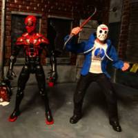 H20 Delirious (Marvel Legends) Custom Action Figure [Before and After Shot]