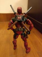 Custom Marvel Legends - Movie Deadpool (Marvel Legends) Custom Action Figure [Back - Sword Holder]