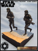 Death Troopers - Scarif Assault (Star Wars) Custom Diorama / Playset