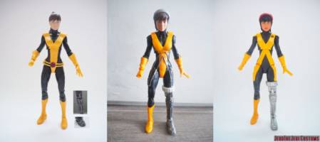 Karma Xi'an Coy Manh (Marvel Legends) Custom Action Figure [Karma custom action figure before and after]