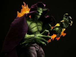 Ultimate Green Goblin (Spider-Man) Custom Action Figure [Ultimate Green Goblin by Chimeras Customs]