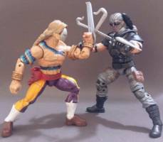 Kabal Vs. Vega (Mortal Kombat) Custom Action Figure