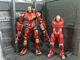 Mark 35 Red Snapper Iron Man (Marvel Universe) Custom Action Figure