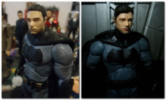 dawn of Justice movie trinity (superman, batman, wonder woman) (Batman - Movie Style) Custom Action Figure