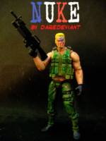 Nuke (Marvel Universe) Custom Action Figure