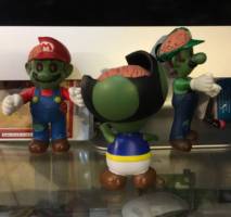 Zombie toad (Super Mario Bros) Custom Action Figure