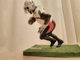 Willis McGahee (NFL) Custom Miniature / Figurine