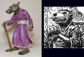 NECA Splinter (Teenage Mutant Ninja Turtles) Custom Action Figure