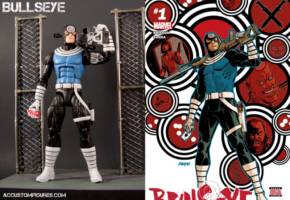 Bullseye (Dave Johnson Style) (Marvel Legends) Custom Action Figure