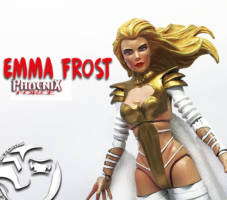 Phoenix force EMMA FROST (Marvel Legends) Custom Action Figure