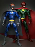 Horned Owl and Fledermaus (Bat) (DC Infinite Heroes) Custom Action Figure