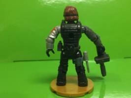 The Winter Soldier marvel mega bloks (Mega Bloks) Custom Miniature / Figurine [The Winter Soldier (back) marvel mega bloks]