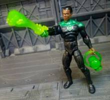 Green Lantern John Stewart (Justice League) Custom Action Figure