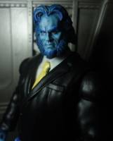 custom Marvel Legends X-men movie Beast in business suit (X-Men - Movies) Custom Action Figure