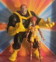 MAMMOTH & SHIMMER Fearsome Five members (DC Direct) Custom Action Figure