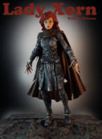 Lady Xorn (older Jean Grey, from the time-displaced O5) (Marvel Legends) Custom Action Figure