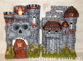 Springtime Theme - Castle Greyskull (Masters of the Universe) Custom Diorama / Playset