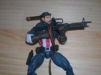 Frank Castle Captain America (Punisher) Custom Action Figure