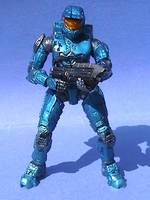 Halo 3 Stealth Blue Spartan Night Ops Ranger (Halo) Custom Action Figure