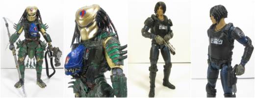 Dachande and Machiko Noguchi (Alien vs Predator) Custom Action Figure