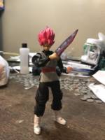 Super Saiyan Rosé Goku Black (Dragonball Z) Custom Action Figure