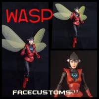 Wasp  (classic) (Marvel Legends) Custom Action Figure
