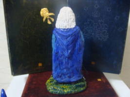 Blue Wizard Of The Far South( Figurine )No.3 (Lord of the Rings) Custom Miniature / Figurine [Alatar,Back]